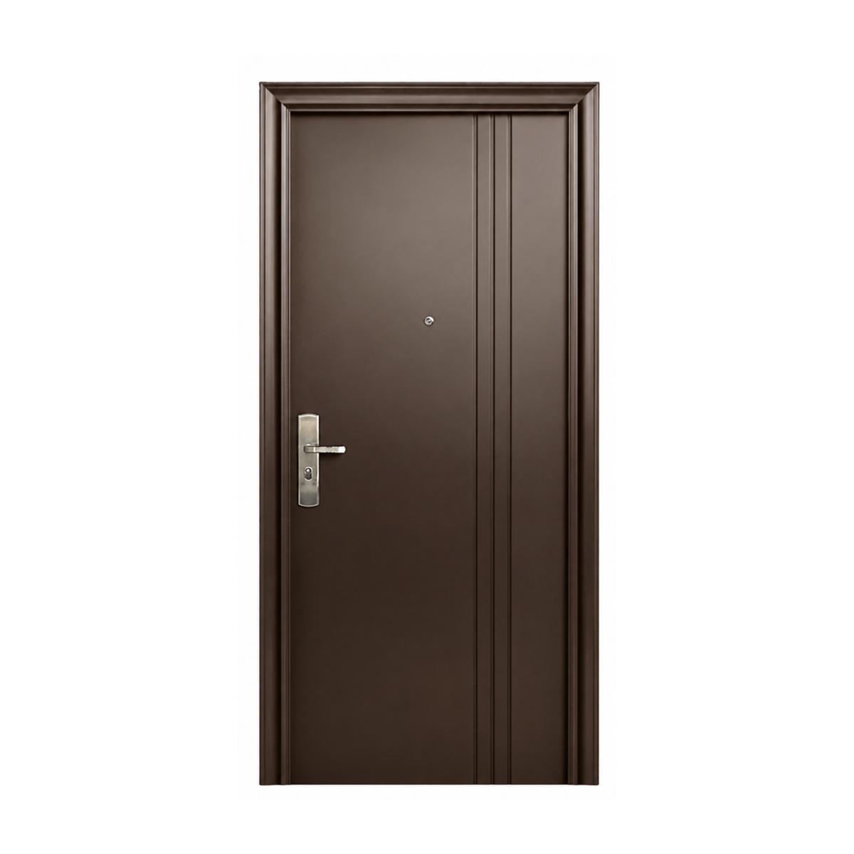 Puerta Multipuntos Chocolate Derecha 36X84
