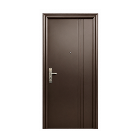 Puerta Multipuntos Chocolate Izquierda 36X84