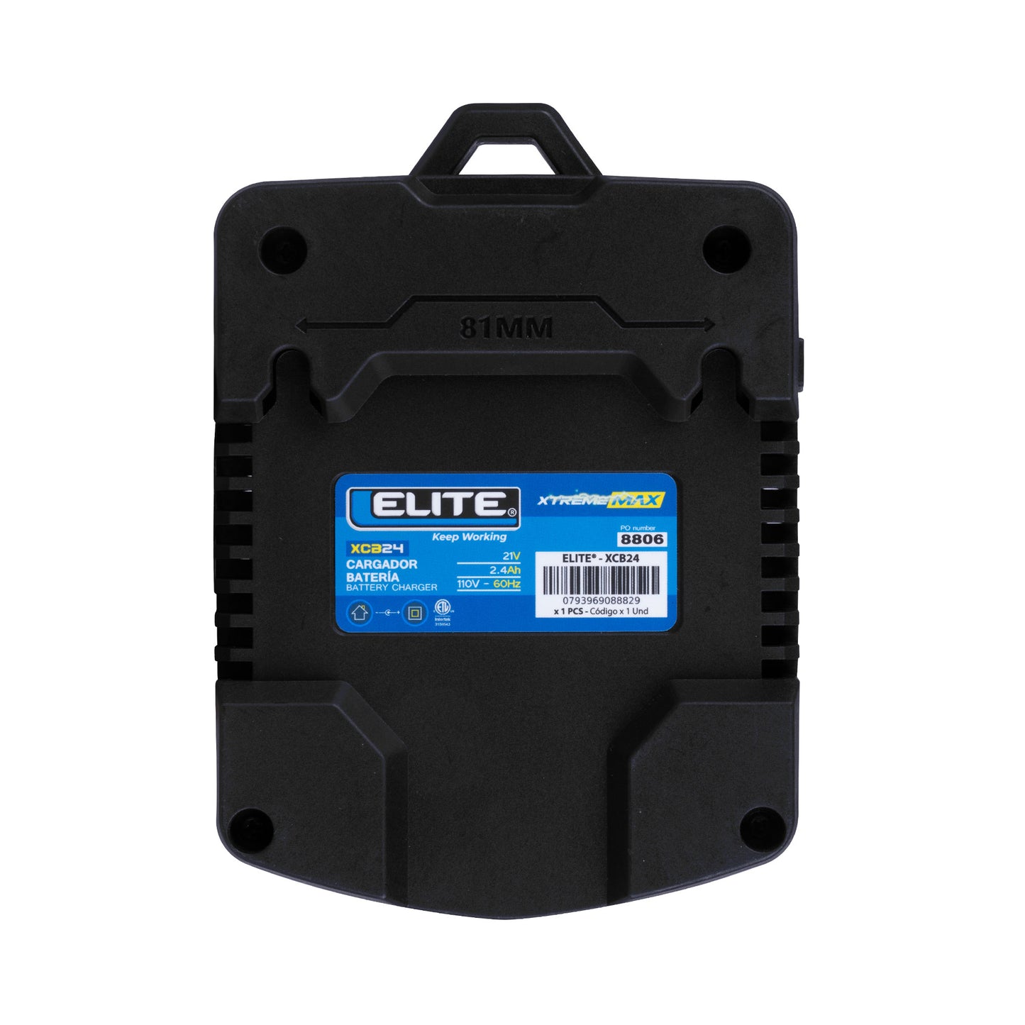 Taladro de impacto inalambrico 1/2 21V 60NM Elite