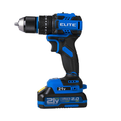 Taladro de impacto inalambrico 1/2 21V 60NM Elite