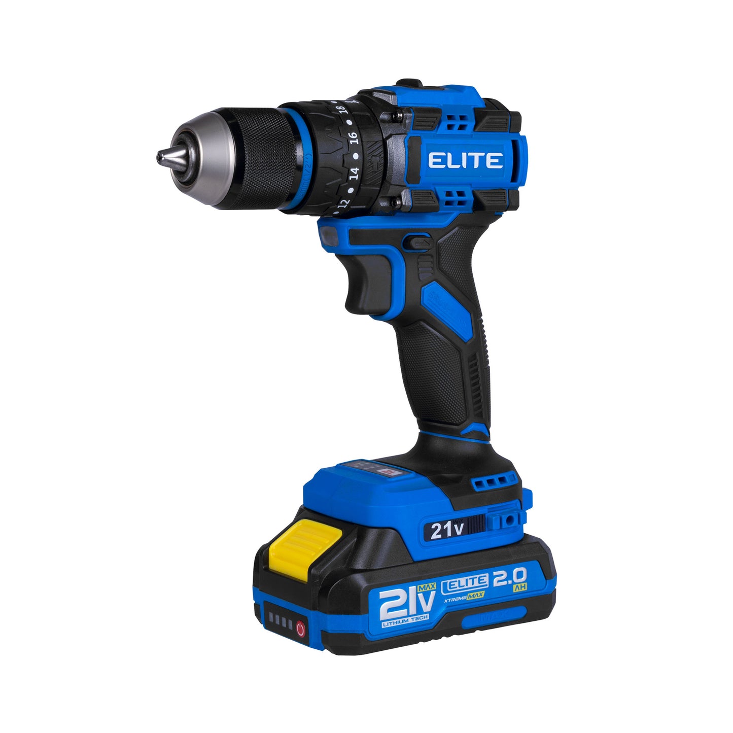 Taladro de impacto inalambrico 1/2 21V 60NM Elite