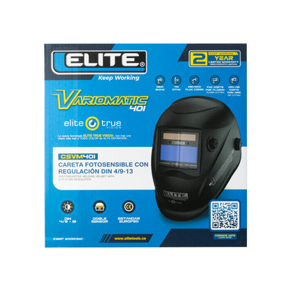 Careta Electronica Soldadur Elite Variomatic 401