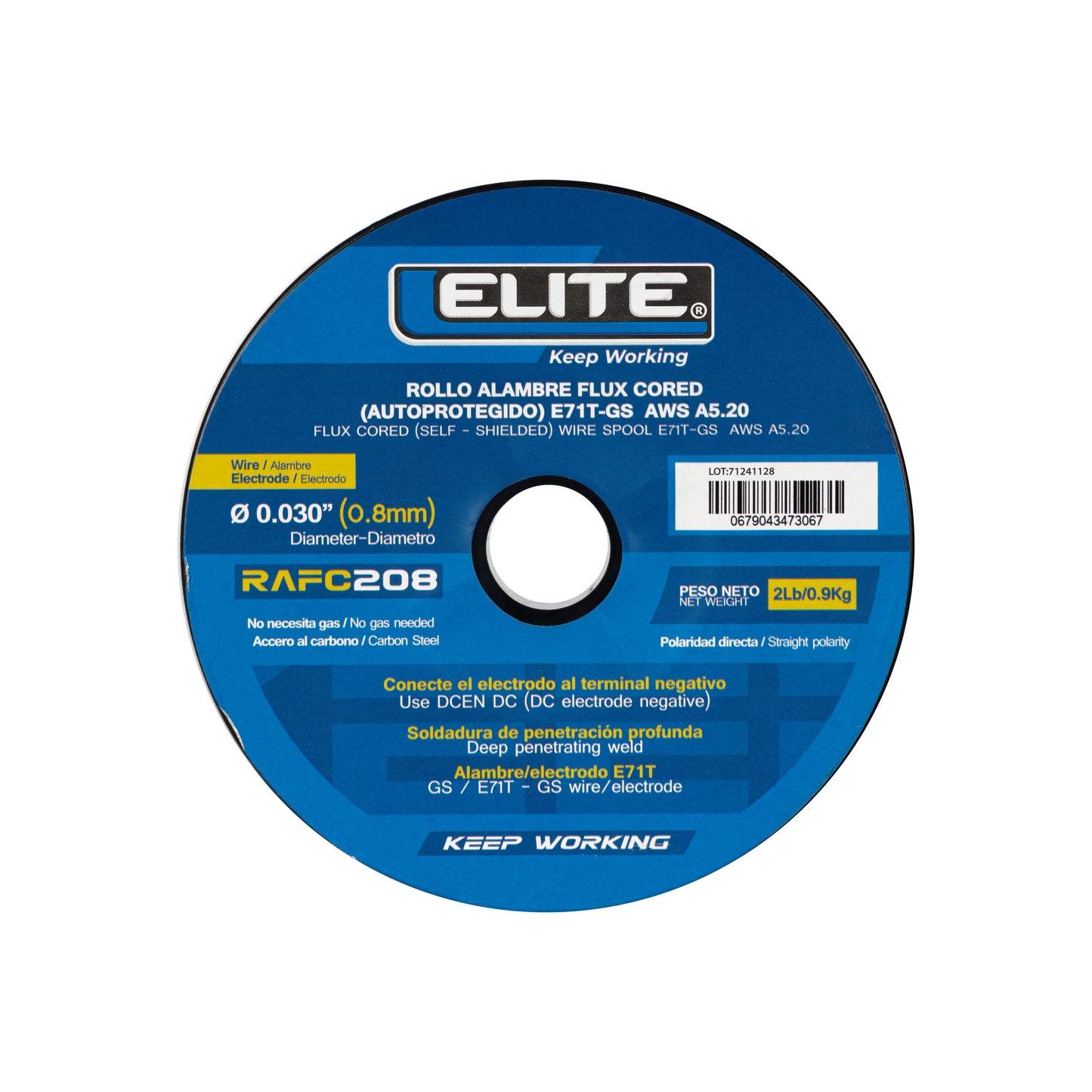 Rollo Flux  E71T-GS .030 2LB Elite