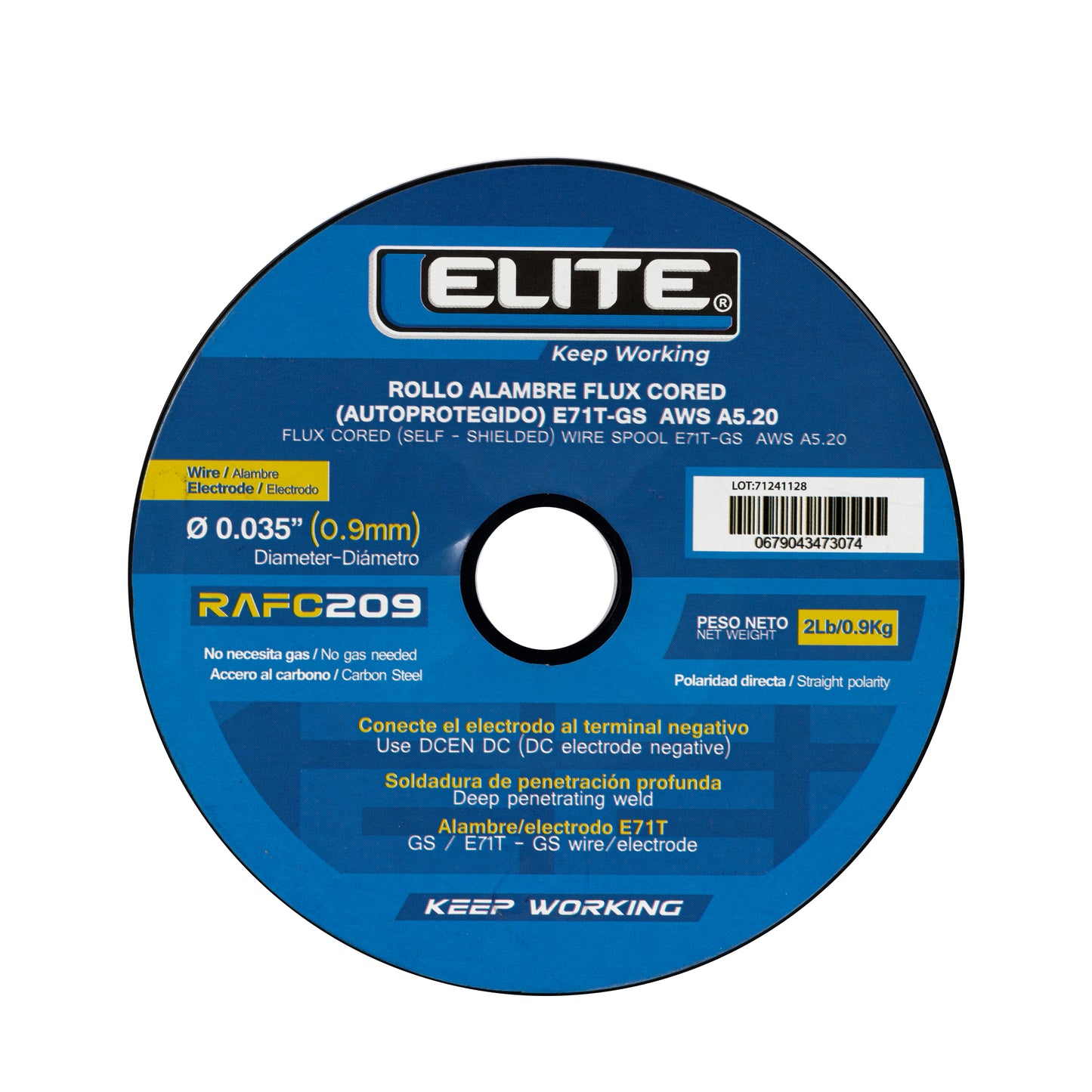 Rollo Flux  E71T-GS .035 2LB Elite