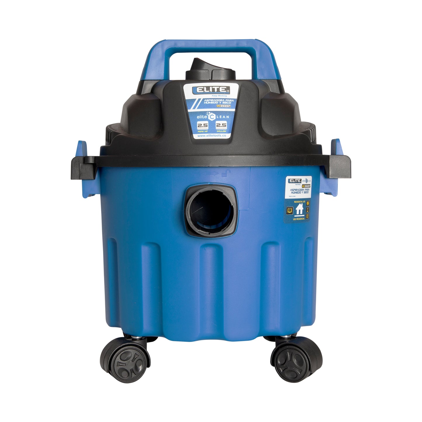 Aspiradora y Sopladora 2.5GAL 2.5HP 43CFM Elite