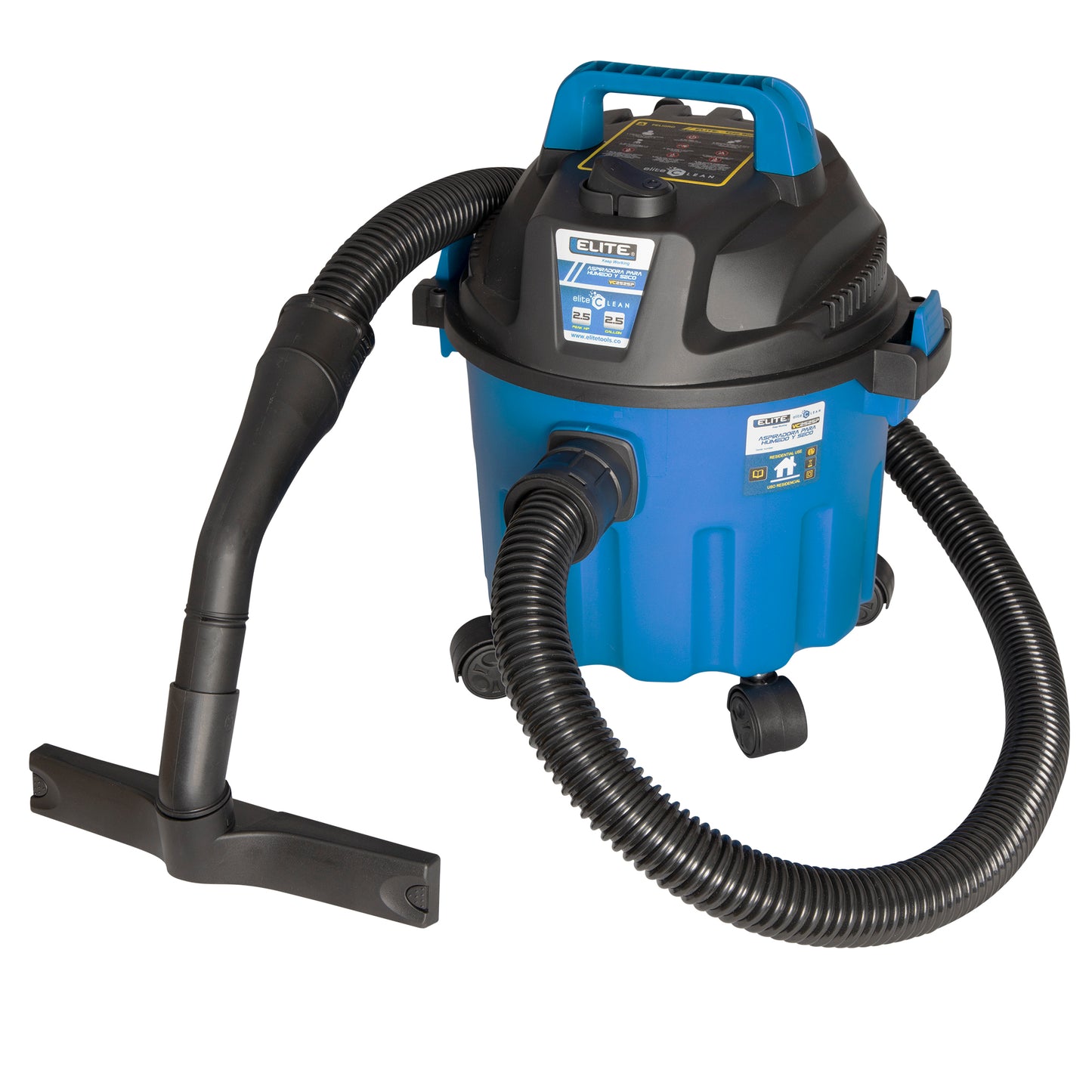 Aspiradora y Sopladora 2.5GAL 2.5HP 43CFM Elite
