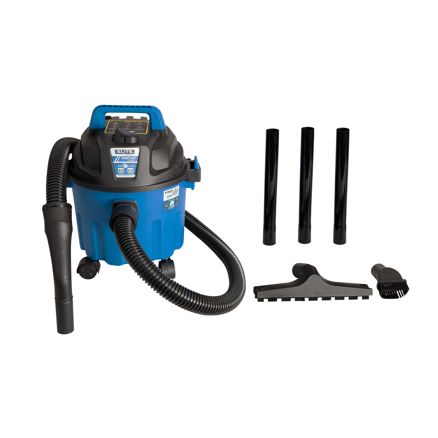 Aspiradora y Sopladora 2.5GAL 2.5HP 43CFM Elite