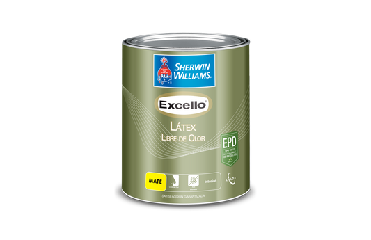 Excello Latex Libre de Olor Blanco Galon