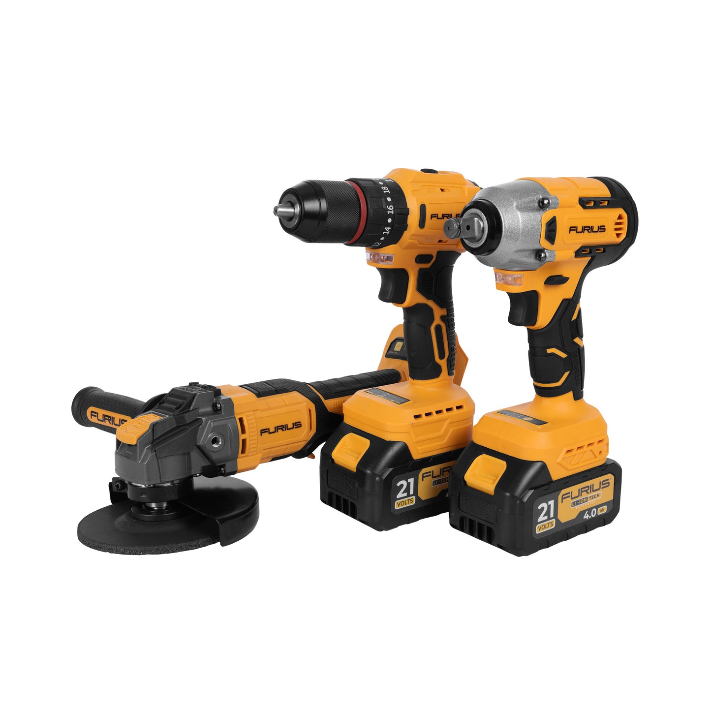 KIT TAL+ESM+IMP 21V 3PZS FURIUS