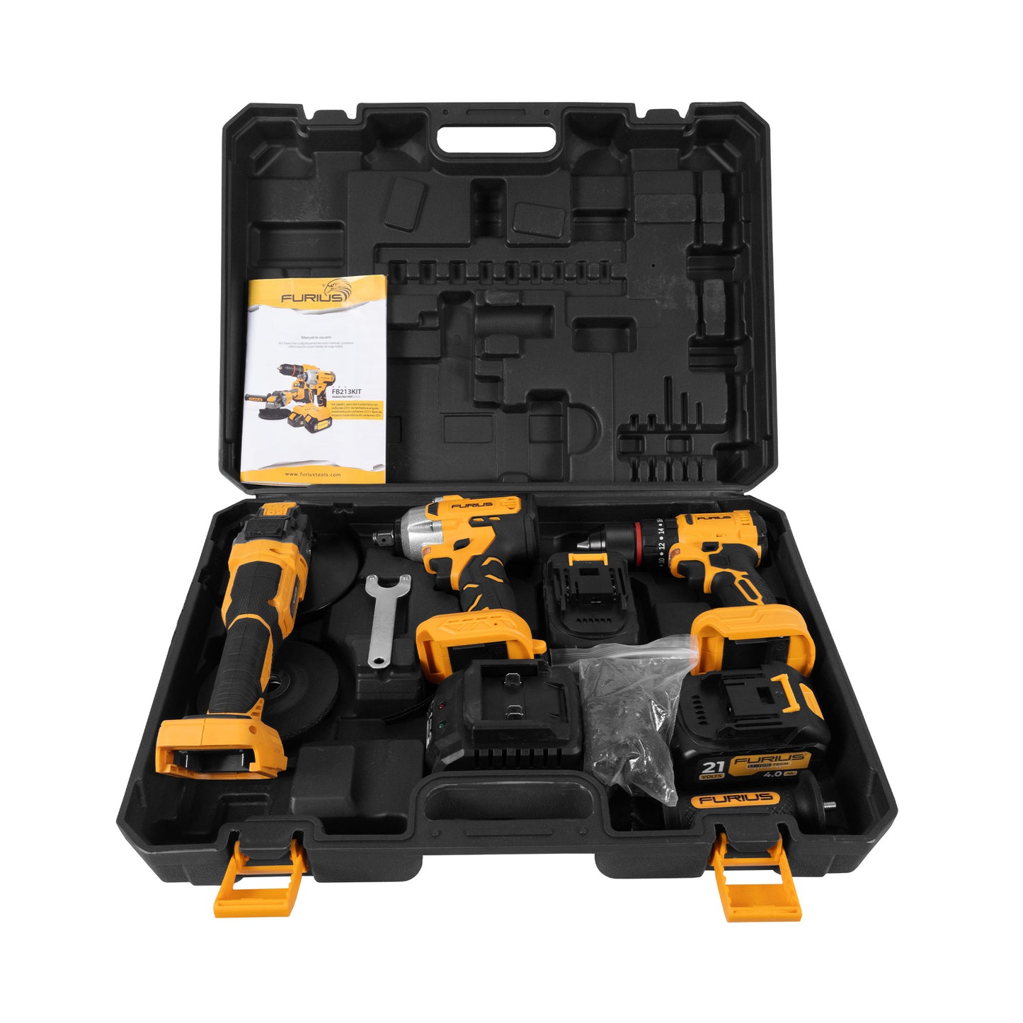 KIT TAL+ESM+IMP 21V 3PZS FURIUS