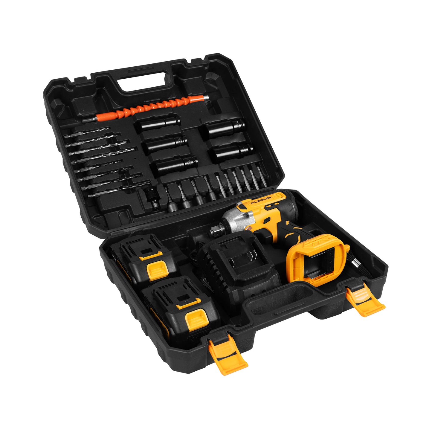 Llave de impacto Inalambrica Cuadrante IMP 1/2 21V 420NM Furius