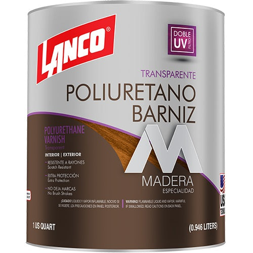 Barniz Transparente 1/4 Lanco