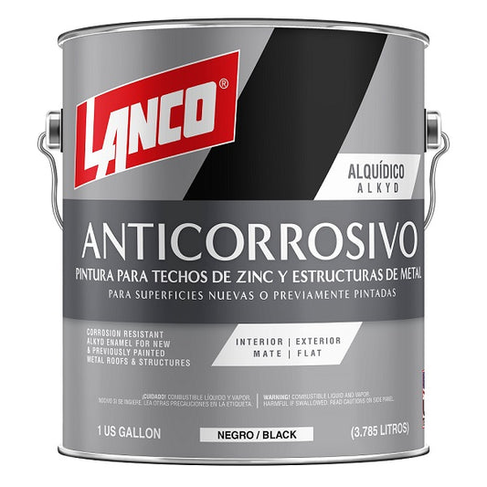 Anticorrosivo Negro 1/4 Lanco