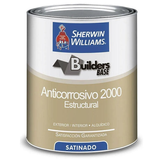 Anticorrosivo 2000 Satin Blanco 1/4 Sherwin-Williams