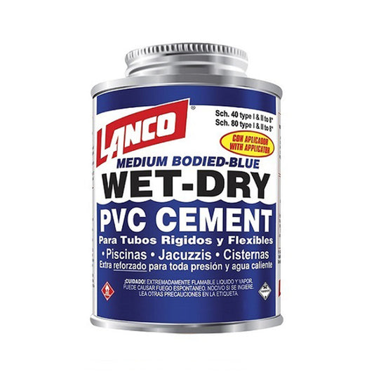 Pegamento PVC Wet Dry 4Oz