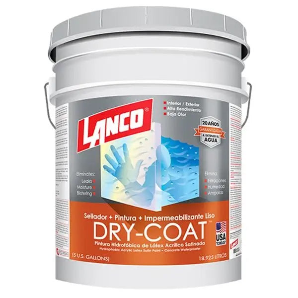 Dry Coat Satin Accent 5Gl Lanco