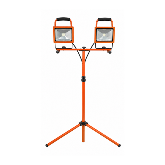 Lampara de Tripode LED 2X20W JM-WA020T2-P